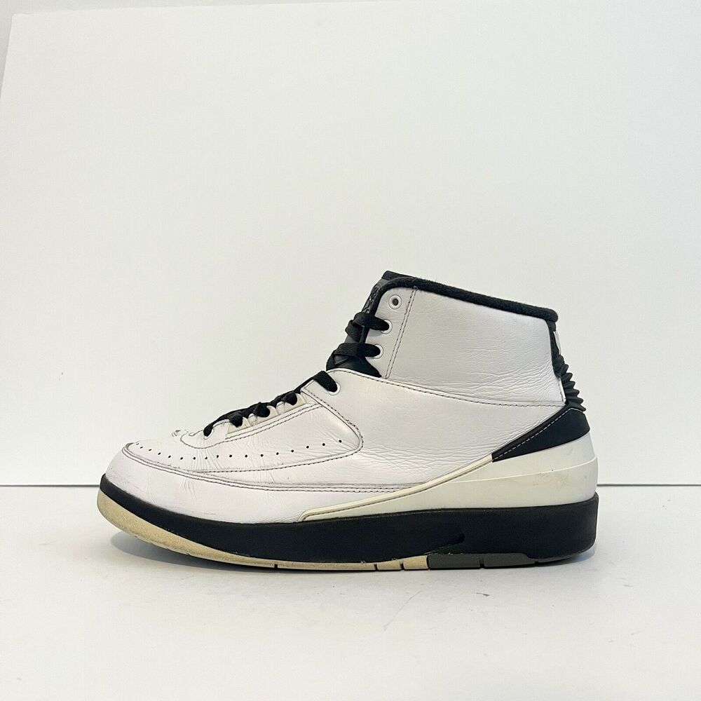 2016 Air Jordan 2 II Retro Wing It White Black 834272-103 Rare Nike AJ2 Sz 10.5